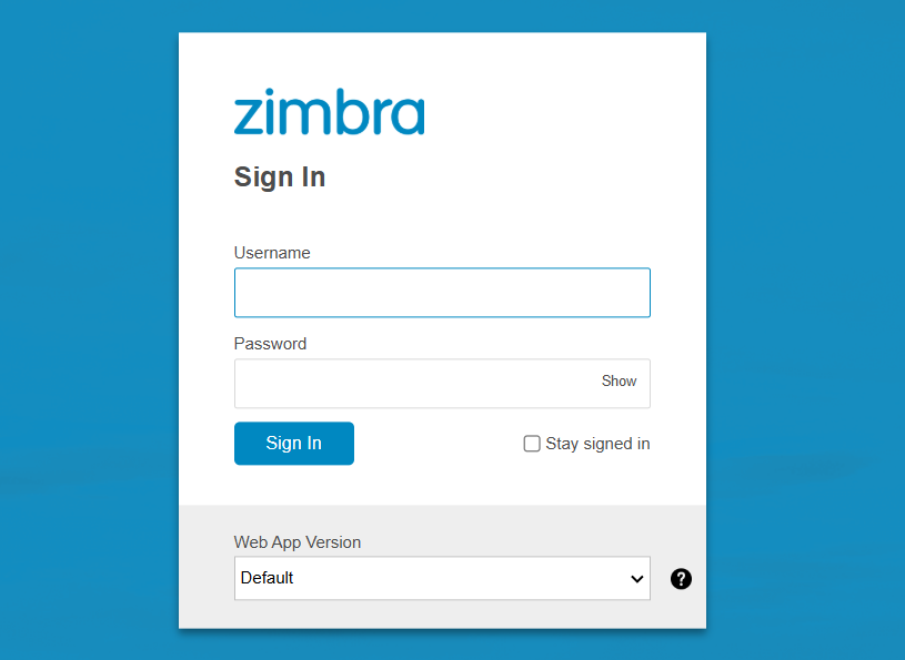 mediacom email login zimbra